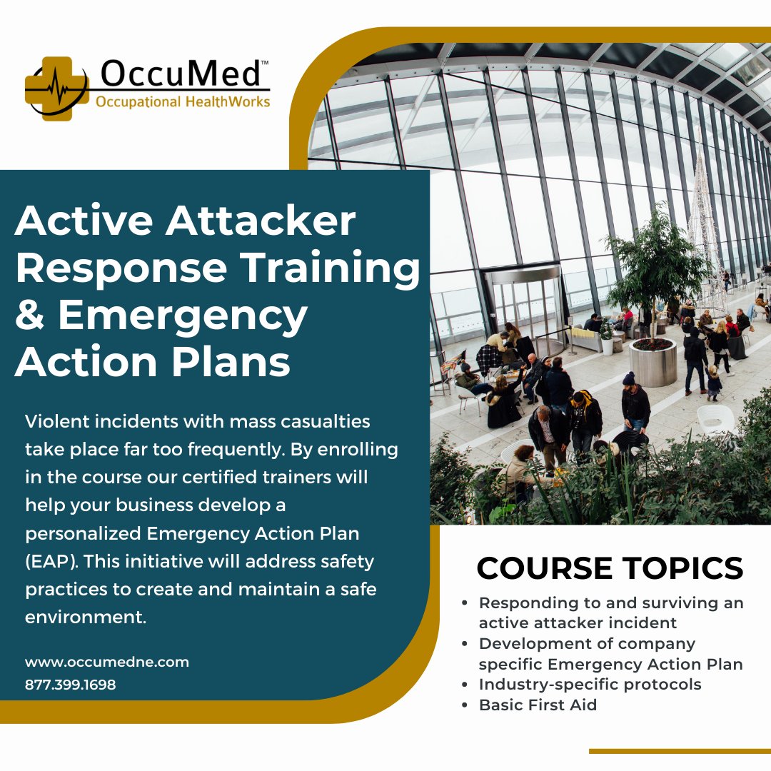Our certified trainers will work with your organization to provide not just situational training, but help develop a personalized Emergency Action Plan (EAP) around your needs. #backtoschool #safetyatwork #safety #safetyawareness #schoolsafety #emergency #teachers #education