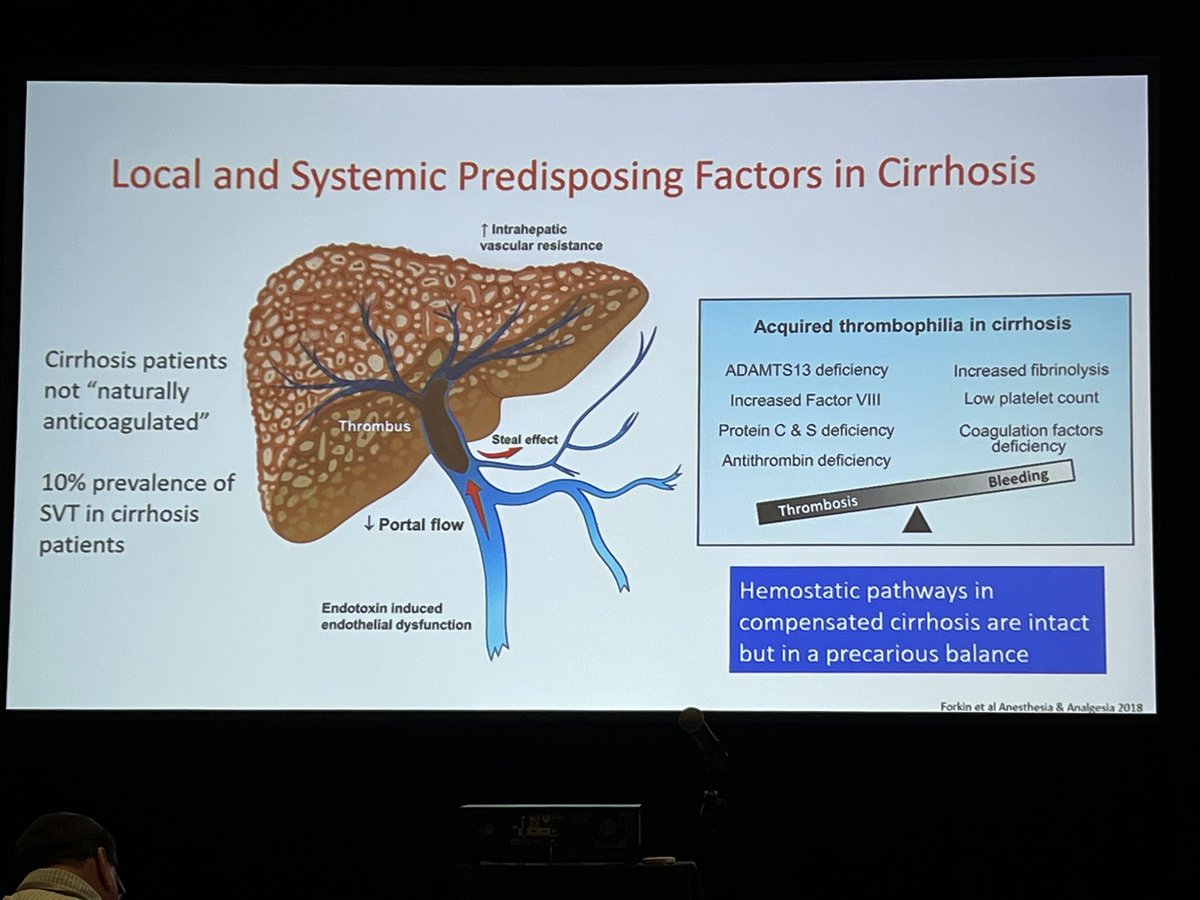 “Auto-anticoagulation” is not a “thing” in cirrhotics per Anita Rajasekhar! @THSNA_Societies @AnticoagForum #thsna2022