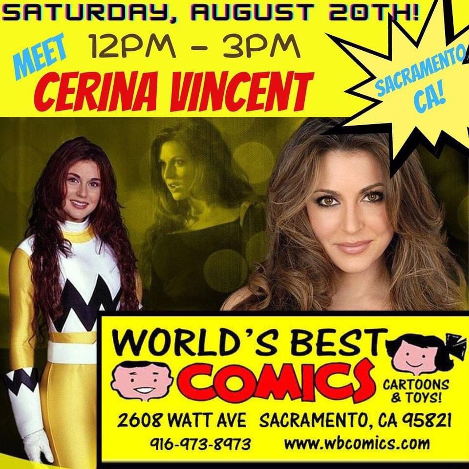 This weekend! I’m #Sacramento #california I’ll be meeting and greeting and signing all you #PowerRangers autograph needs or anything #horror too of course! Sat 8/20 12-3 <a href="/wbcomics/">Dave Downey</a> 💛 Who’s coming???