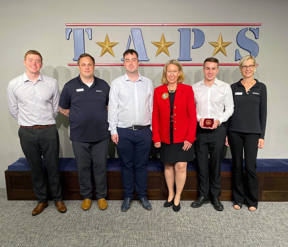 On this year's #NationalNonprofitDay, we are honored to be visiting @Bonnie_at_TAPS, founder of @TAPSorg.

TAPS provides 24-hour compassionate care to anyone who has lost a military loved one, and Connex One is very proud to have them as one of our clients.