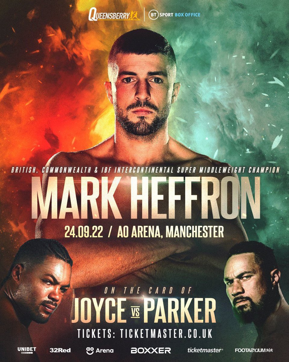 Markheffron91's tweet image. For anyone wanting tickets for my next fight on this huge night of boxing please drop me a message all support is massively appreciated ❤️💯 #teamheffron #kiddynamite 🥊
