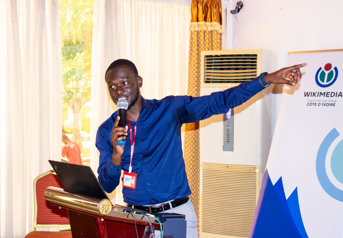 Wikimedia_CIV's tweet photo. Du 12 au 15 août 2022, Bouaké a abrité les Rencontres Annuelles de Wikimedia #CIV225. Moments de #partage, d'enrichissements mutuels et de #projection. Retour en images sur les #RAN22.
#RANWikiCIV22
#Wikimania22 https://t.co/YCL2ng80il