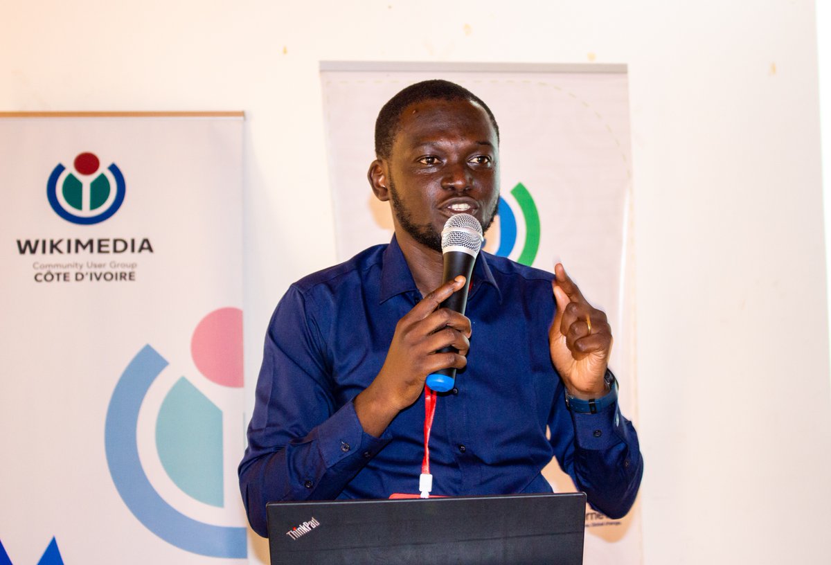 Wikimedia_CIV's tweet photo. Du 12 au 15 août 2022, Bouaké a abrité les Rencontres Annuelles de Wikimedia #CIV225. Moments de #partage, d'enrichissements mutuels et de #projection. Retour en images sur les #RAN22.
#RANWikiCIV22
#Wikimania22 https://t.co/YCL2ng80il