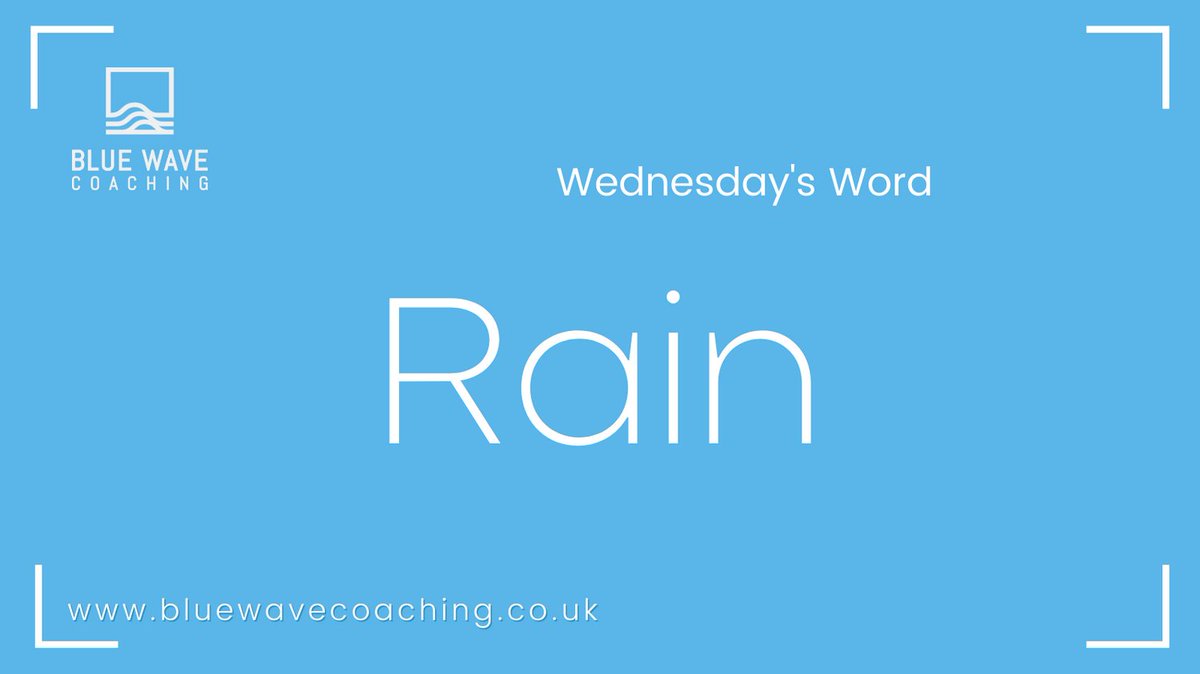 What's your perspective on 'the rain' ?
Welcomed and refreshing or dull and dreary? It's all about perspective and your feelings when it starts to rain. 
Being aware of perspective is powerful. Being able to look at things from different angles can be a game changer.