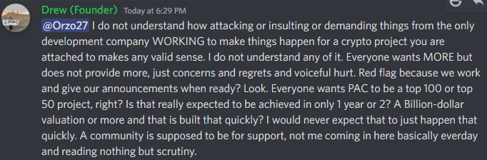 CryptoDoodleDo's tweet photo. #WolfPAC & $PAC holders i think it may be time for a new "PAC Holders" Discord Server.
As can be seen, the LLC has complete disdain for the community members, who they've gas lighted for 3+ years & thieved billions of PAC and fucked over.
#PACProtocol #yanSAFE #yanDNA
#WhatACunt https://t.co/2XBRFK4WzM