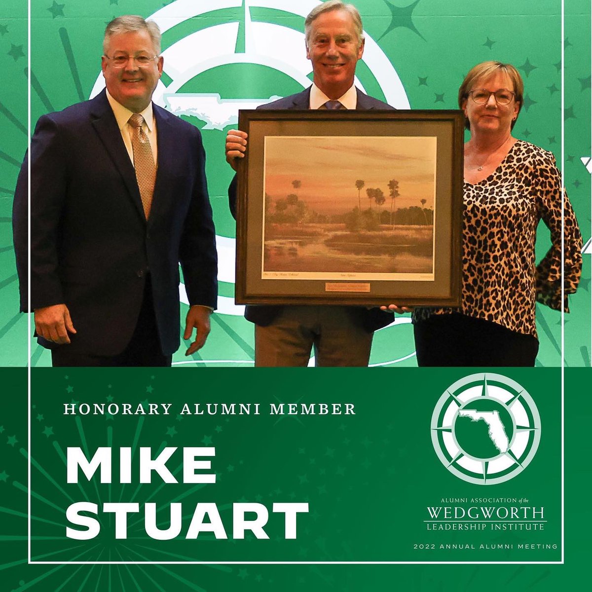 Last month at the Alumni Association of the Wedgworth Leadership Institute Annual Meeting, we welcomed Ben Bolusky, Kevin Morgan, and Mike Stuart as honorary WLI alumni. Congratulations Ben, Kevin, and Mike!