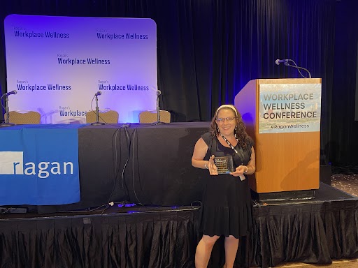 Proud to share—our Caliber College of Public Relations received an honorable mention in Learning &amp; Development at <a href="/RaganComms/">Ragan.com</a> Platinum HR Awards!

Hats off to the team members who created this one-of-a-kind program, and <a href="/k8_4ster/">Kate Forster</a> for representing us today! 🎓

#RaganWellness