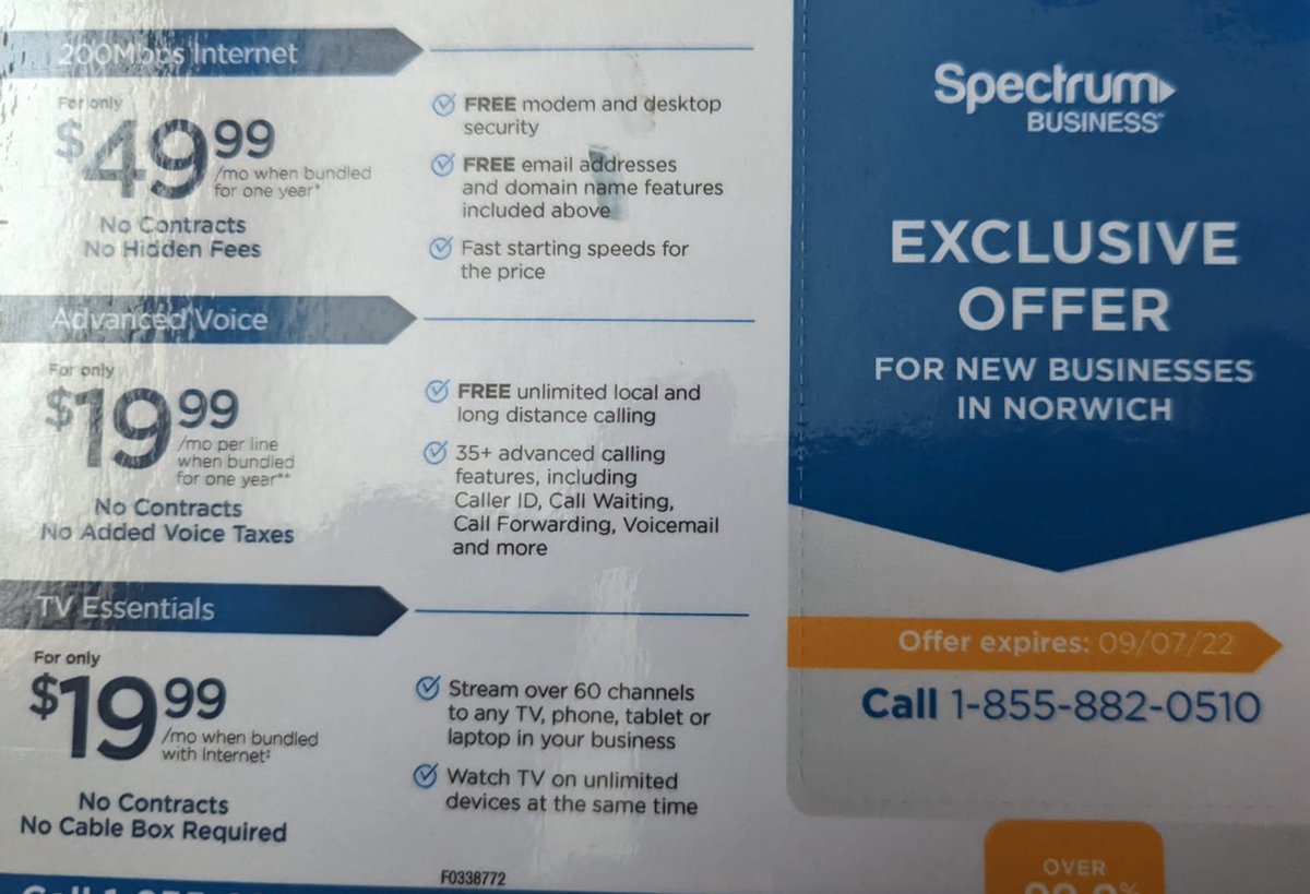 MarsupialOnFire's tweet photo. Hey @GetSpectrum... How about you build out broadband where you're soliciting service?
And @FrontierComms1: How about you provide what you promised. 
Where exactly is all that federal money for broadband going? Marketing and false promises? Sounds about right. https://t.co/1vueeoZ8Wv