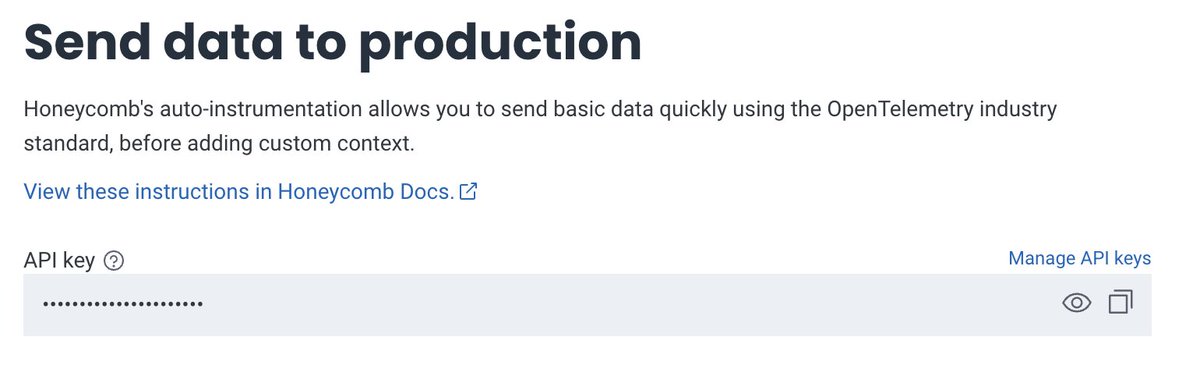 evanjconrad's tweet photo. Give spacing in between labels and their inputs! Notice how API Key and the part below are touching?
Honeycomb, how can I become a #netpromoter if the labels touch the inputs?
It's like peas touching mashed potatoes: never again. https://t.co/ukKeWVWc3T