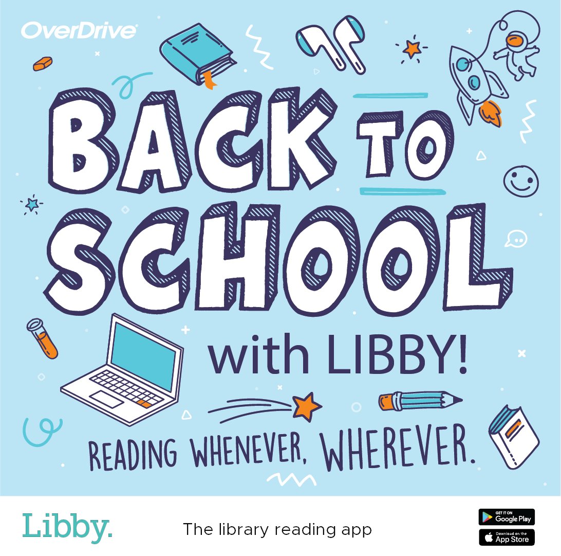LibbyApp's tweet image. Back to school checklist: 

☑️Library Card
☑️Library Books