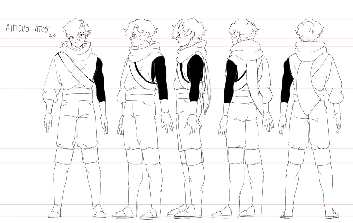 rough n kinda scuffed character sheets 
#oc #characterdesign 