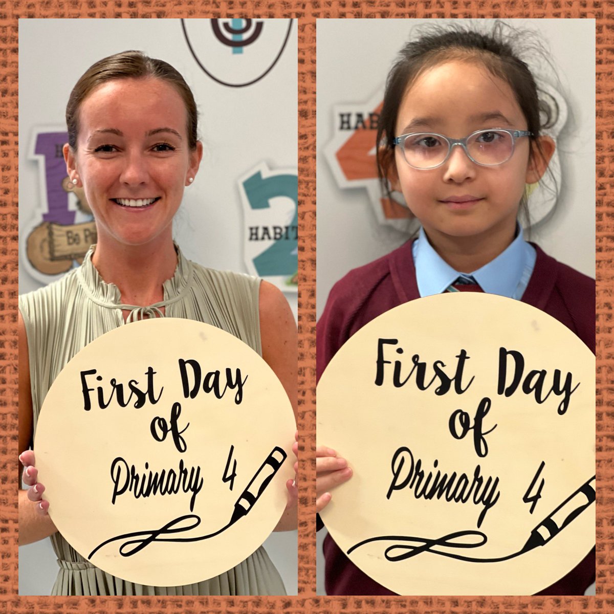 StCharlesGla's tweet photo. Primary 4b were delighted to be back at school and to be in Mrs Gray’s class. The children told us they were looking forward to #HardSums and being in the #BigPlayground. #NewTerm https://t.co/G5ekBW73aj