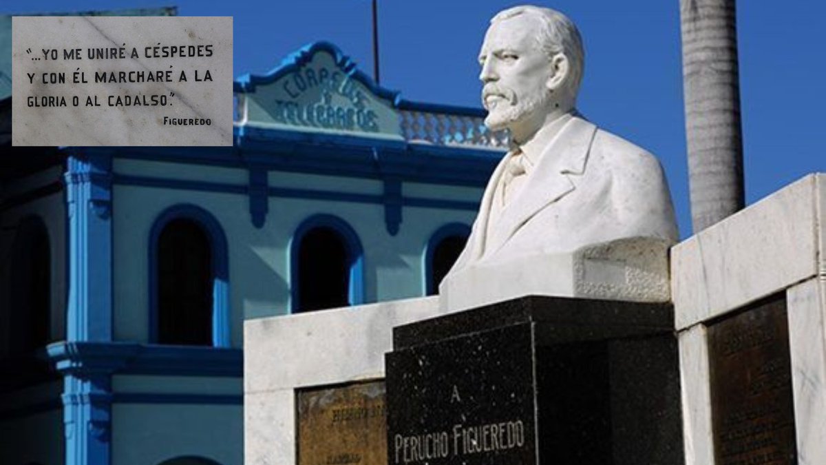 El 17 de Agosto de 1870 fue fusilado en Santiago de Cuba, por las fuerzas españolas  Pedro Figueredo Cisneros, Perucho, patriota cubano, autor del Himno Nacional.
#CubaViveEnSuHistoria
#TenemosMemoria
#SomosContinuidad