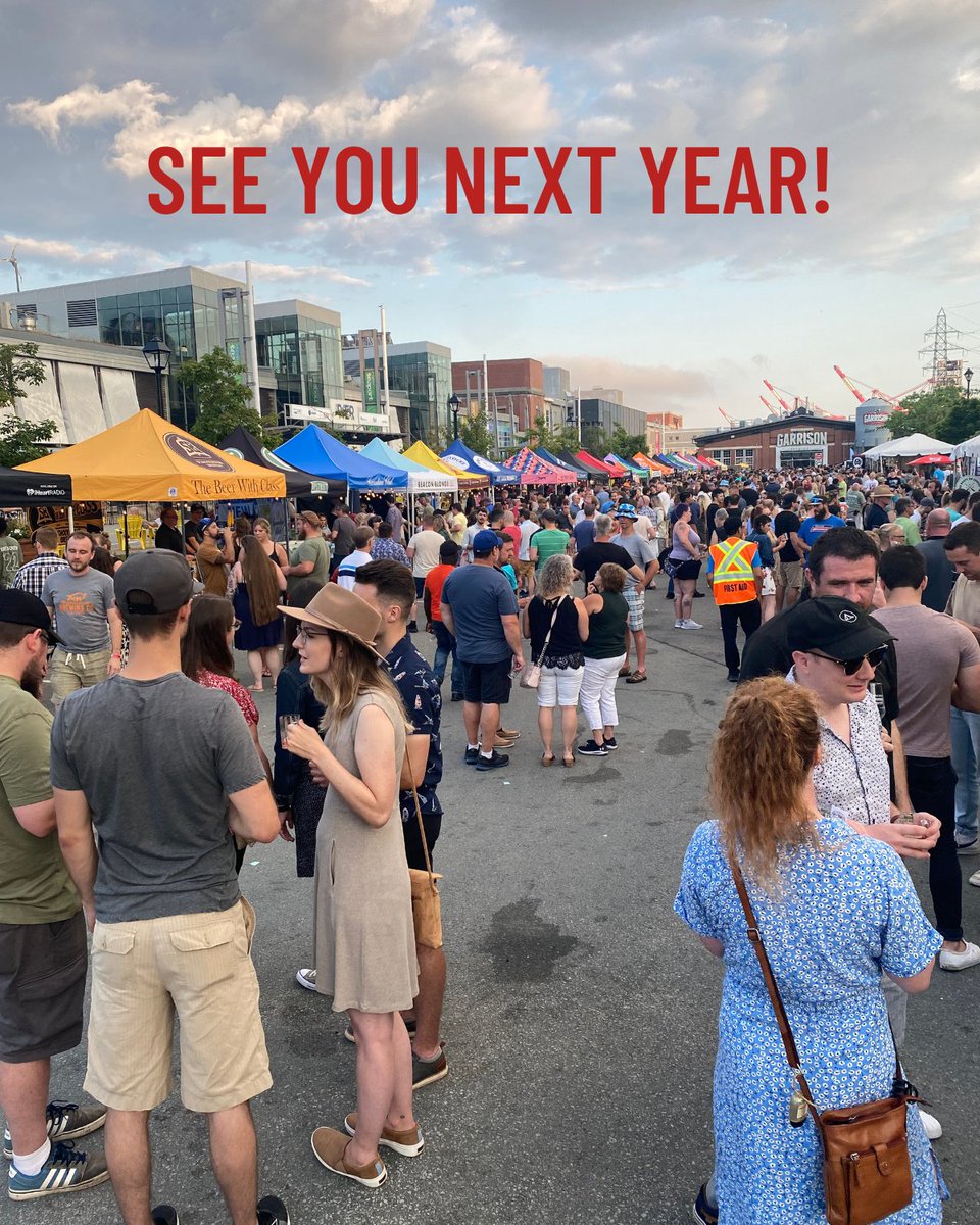 Thanks for all your support during this year's festival! 🍻 We're looking forward to seeing you next year. Mark your calendars for August 10, 11 and 12, 2023. Early bird (or "Early Elf") tickets will go on sale in December. They make a great holiday gift! #SeaportCiderAndBeerfest