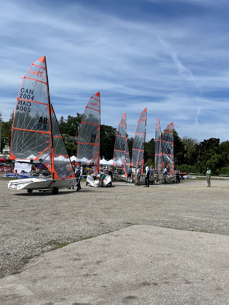 Smiles and sunshine today as it has been an amazing day in Niagara so far!☀️

The wind was slow to pick up but they were finally able to get out on the water!

Stay tuned for the first results.⛵️

<a href="/CanadaGames/">Canada Games | Jeux du Canada</a> <a href="/2022CanadaGames/">Niagara 2022 Canada Summer Games</a> <a href="/SailCanada/">Sail Canada</a> 

#sail #sailing #Canada #2022CanadaGames