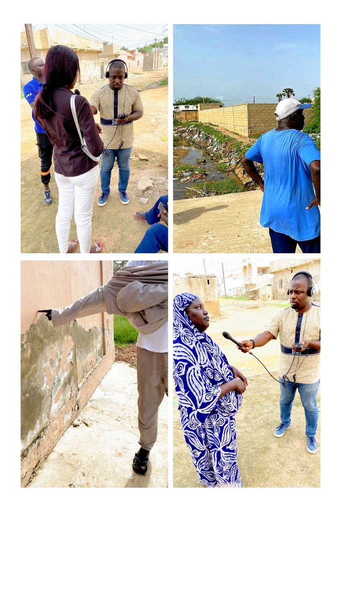 Reporting about #flooding in #thies for #theclimatequestion soon on @bbcworldservice with @PracticalAction #Senegal #ClimateCrisis #ClimateJustice #Africa #bbcnews