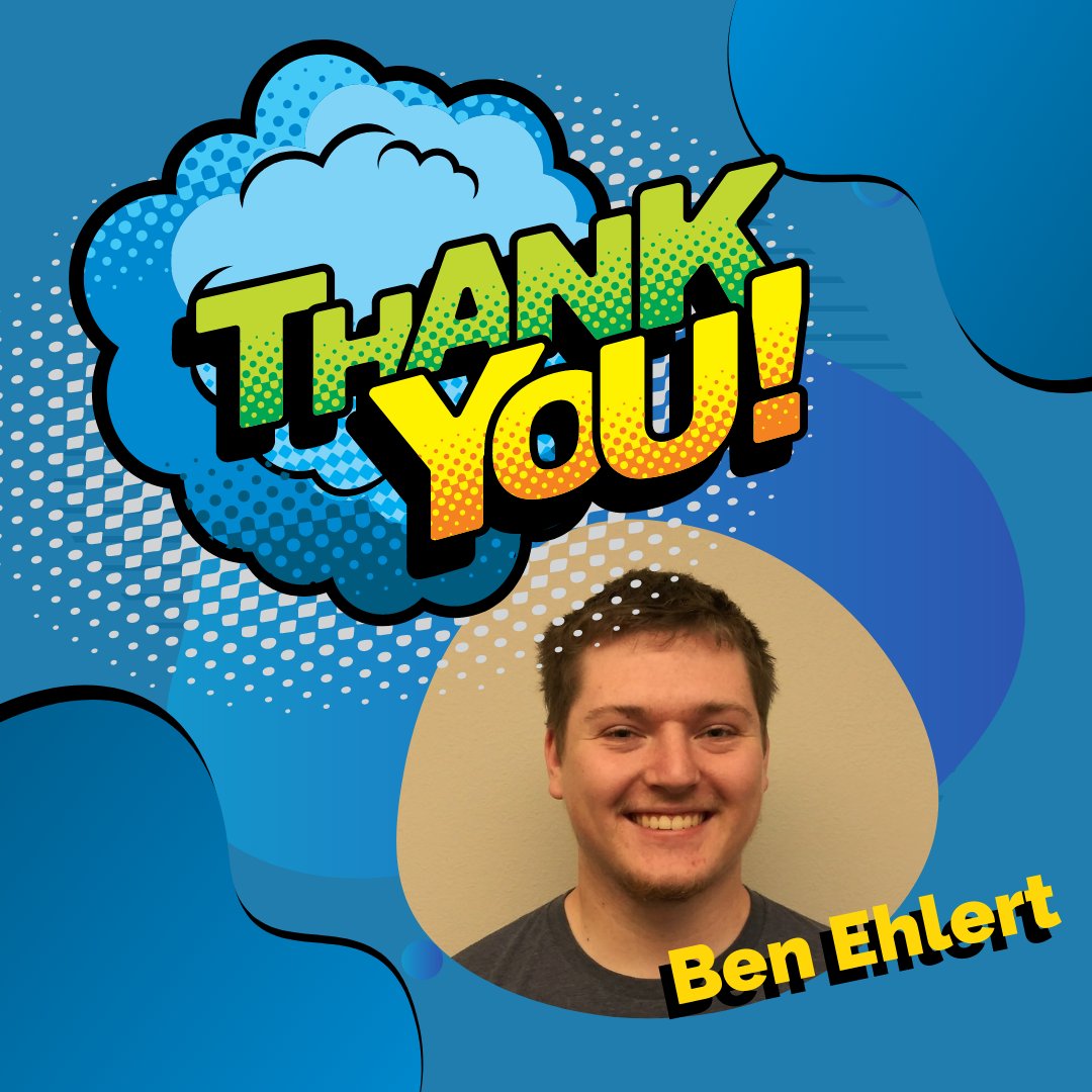 Ben Ehlert spent his second summer with us, assisting with WisDOT traffic data collection in the NW Region of the state. He is returning to start his second year at UW Platteville, studying Science Education &amp; Reclamation. Thanks for all of your hard work this summer!