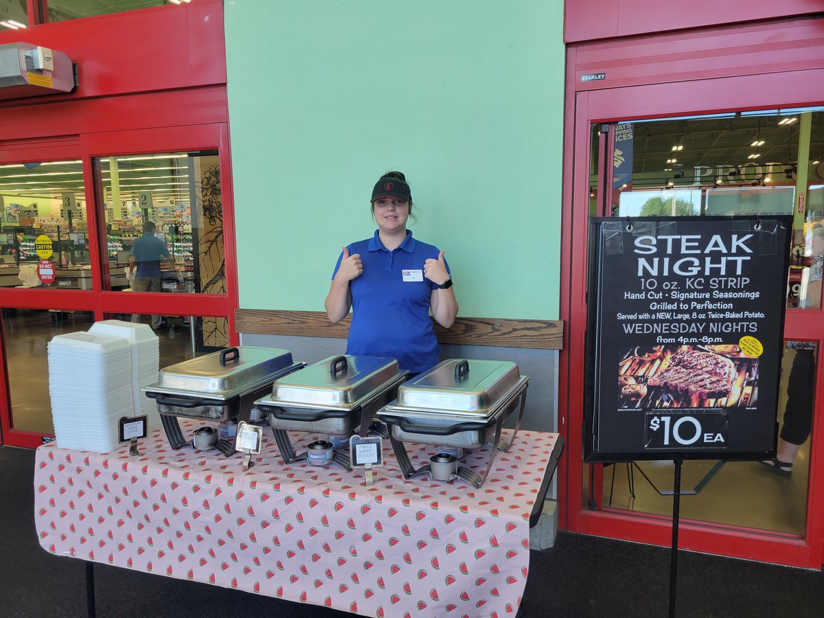 OttawaPriceChpr's tweet photo. Today at your Ottawa Cosentino's Price Chopper Deli! We are offering a 10oz KC Strip Steak with an 8oz Twice Baked Potato for $12! https://t.co/xhcbENfsIn