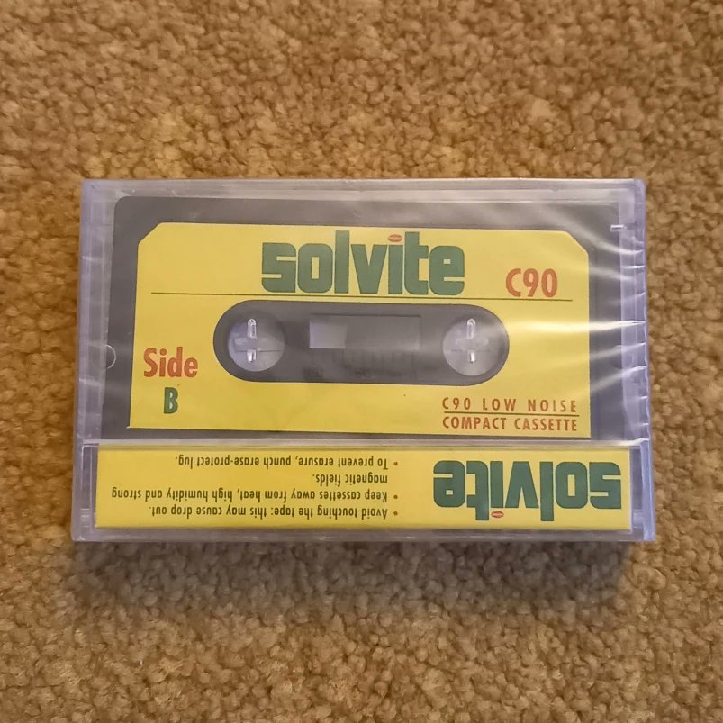marketing_gott's tweet photo. What a thing!
A Solvite C90 blank audio cassette. Still sealed.
#Solvite #Cassette #AudioCassettes https://t.co/6nVyftVQTc