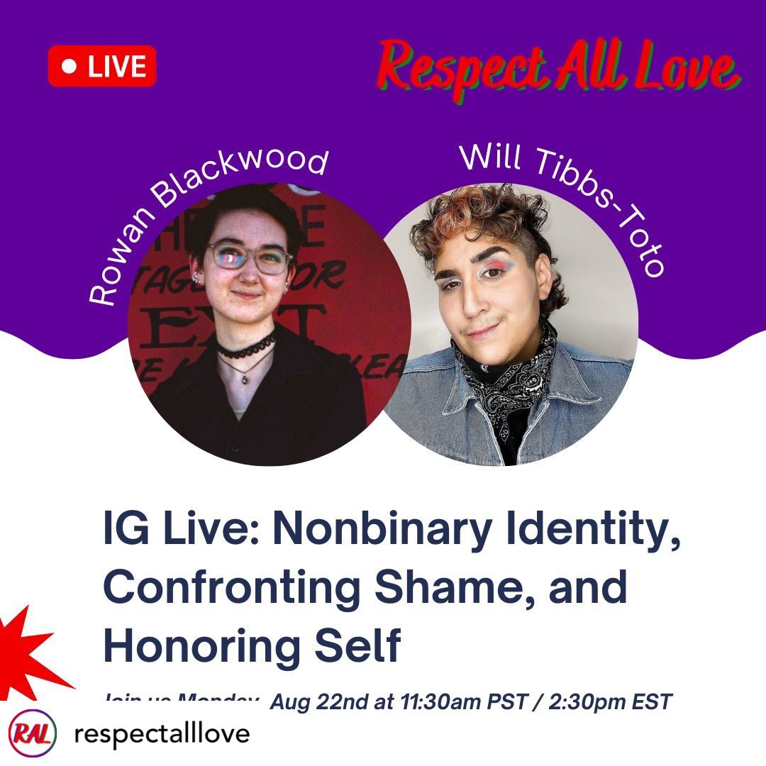 _willforchange's tweet image. Let’s do it! #beingnonbinary