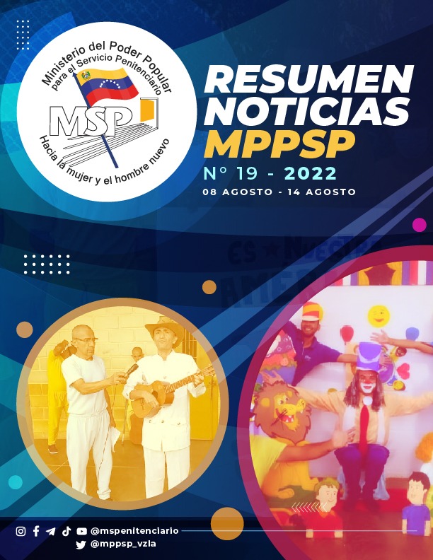 mppsp_vzla's tweet photo. #ResumenMPPSP📰 || Seguimos avanzando en el Fortalecimiento Integral del Sistema Penitenciario
¡Hacía la Mujer y el Hombre nuevo!
#MaduroPuebloTrabajador https://t.co/UKDQKuozug