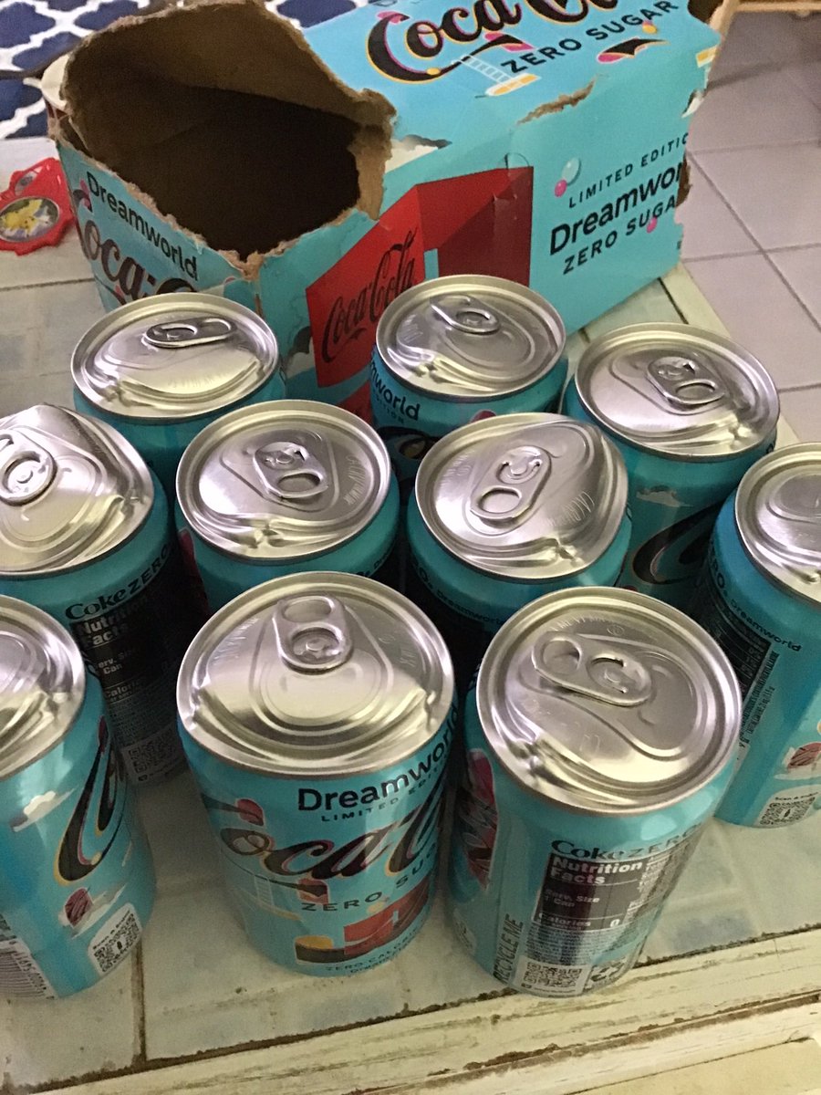 MaydaO's tweet photo. Had to order this new flavor of @CocaCola on @Walmart online my store did not have them in stock I wanted to try them,well thank you @FedEx they are all busted and some leaking,great job!! 💔💔 https://t.co/k3gY8J03U9