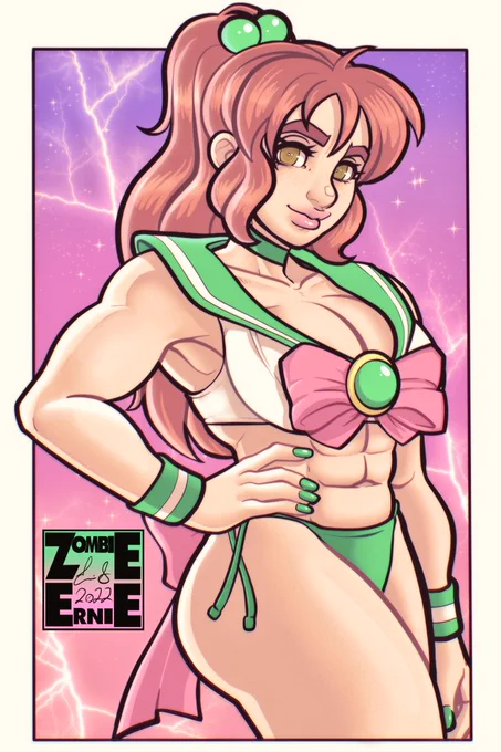  newer Jupiter swimsuit bit (updated from original post) and the original version (also available as a sticker) 