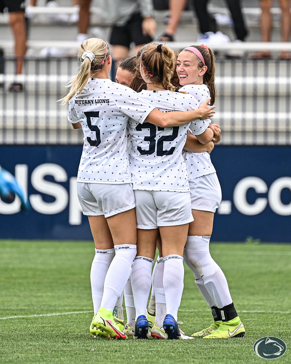 GoPSUsports's tweet photo. ☝️more day until smiles, cellys &amp; @PennStateWSOC !!🎉

Jeffrey Field @ 7 p.m. tomorrow for the kick off of the ‘22-‘23 season!

#WeAre #PennState https://t.co/I7Cy71XTOd