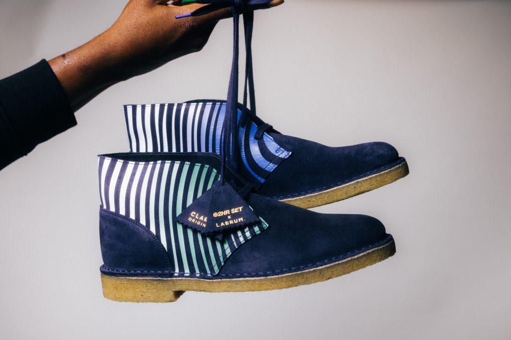 Drapers's tweet image. Clarks Originals has released a limited edition version of its best-selling Desert Boot, designed in collaboration with unisex label Labrum London and actor Idris Elba. bit.ly/3QP6IGP

#Clarks #Labrum