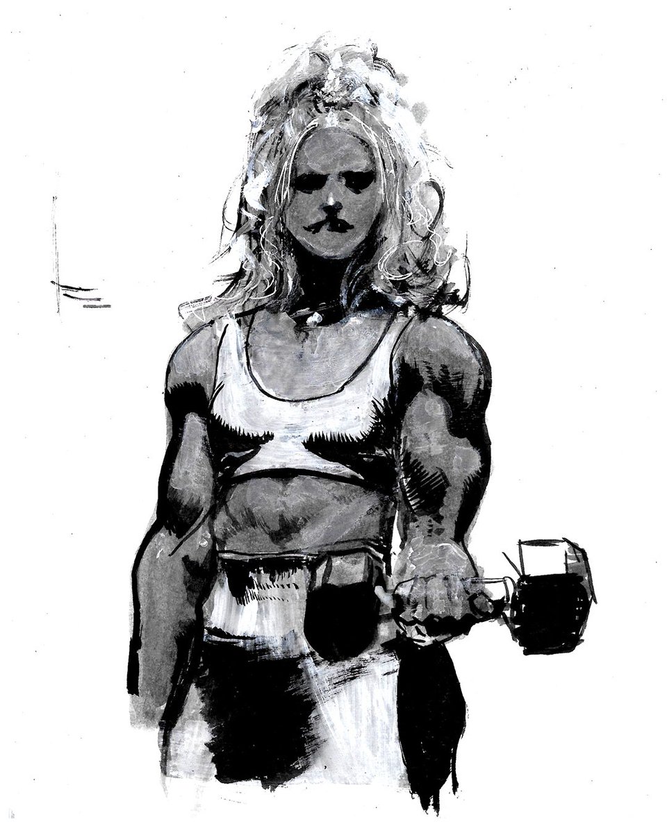 noelnoscoper's tweet photo. Might as well say 'tis a #SheHulk sketch or #inkstudy https://t.co/2Cjy7k6Lvy