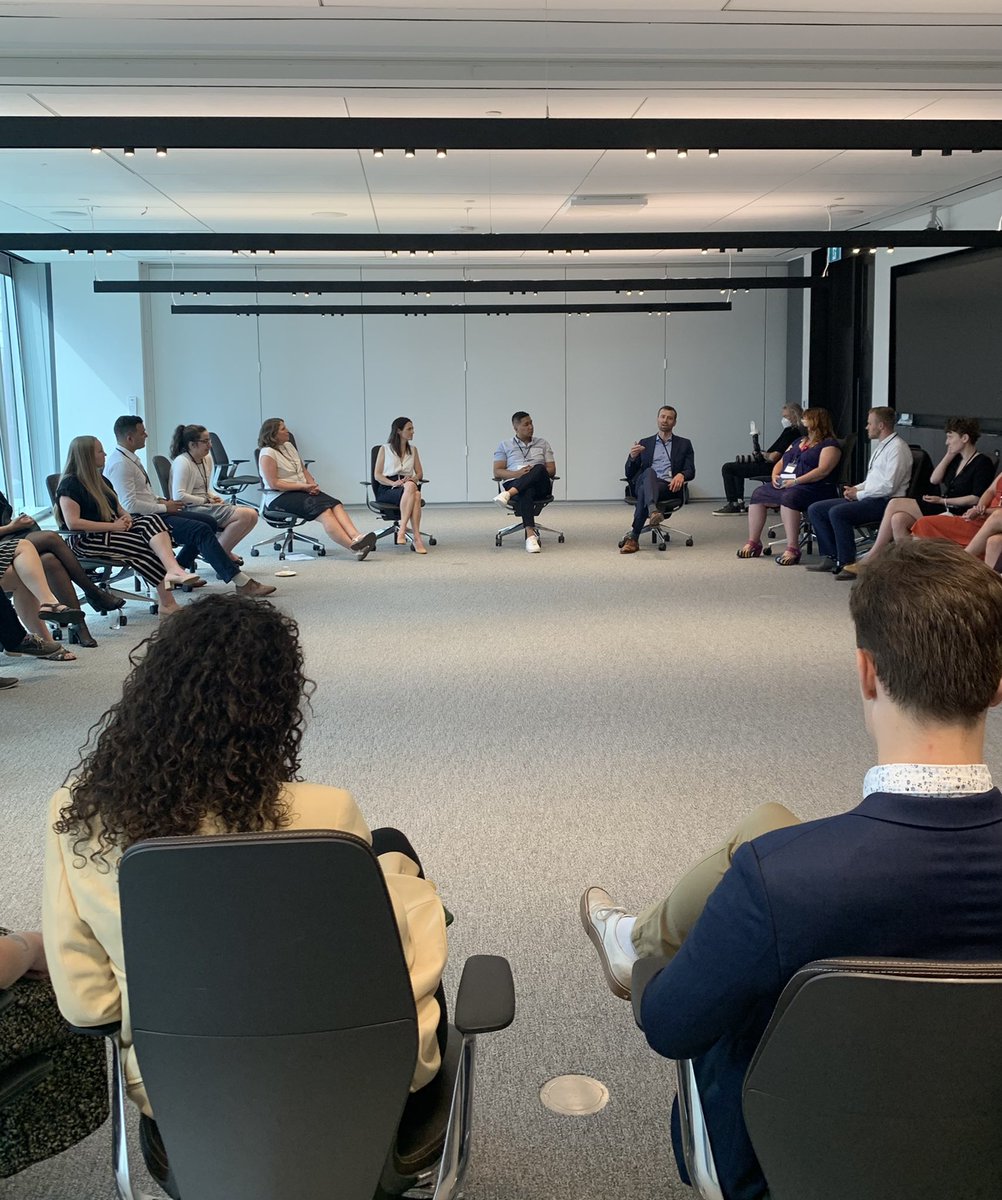 loranscholar's tweet photo. “Innovation is the combo of disciplines that don’t talk to one another.”
- @AlexMazer (’97). 

With the 2018s &amp; 2017s, we asked alumni to speak on the value of having a winding career path. #LoranRegathering https://t.co/f7ALGrlHTv