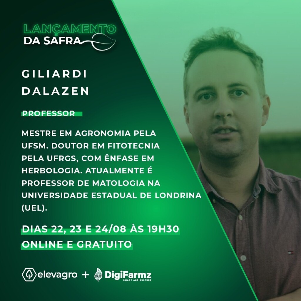 elevagro's tweet photo. Giliardi Dalazen é um dos palestrantes do
Lançamento da Safra! Inscreva-se em: https://t.co/OrgYXj69bQ https://t.co/6jlPG4T3EB