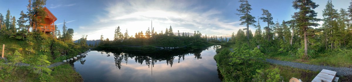 TongassNF's tweet photo. Thank You, #SamFarber, for sharing such a gorgeous evening at Raven’s Roost with us!
We always appreciate the chance to share the beauty of the #TongassNationalForest!
National Forest cabins are available for rent on https://t.co/9xMaDVniUb. Where will your next stay be? https://t.co/5LVCQAHelu