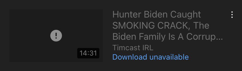 simonshaffer's tweet image. I was just going though my YouTube downloaded vids (yes, I can afford the 5 star package) due to being in a poor mobile signal area and I came across this message, damn odd.
