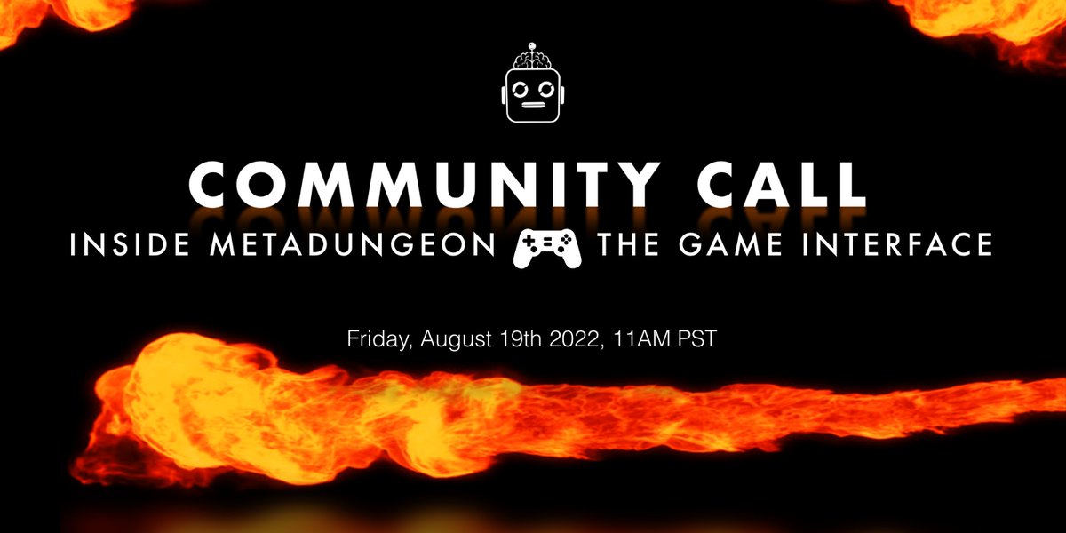 AutonomyNetwork's tweet image. 🤖🧠Head into #MetaDungeon with us as we explore the game interface!

🗓️Date: 19 Aug
🕰️Time: 11AM PST
📌Link: