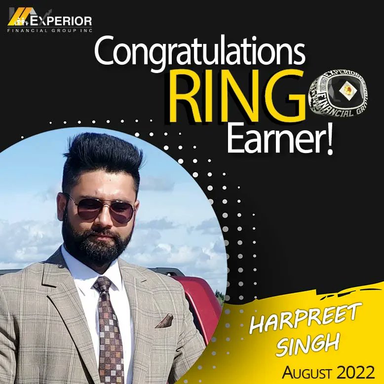 _Experior_'s tweet photo. Congratulations to Senior Manager, Harpreet Singh, on becoming our newest Ring Earner of August 2022! Read more about his success on our blog! https://t.co/2cd3qJs25r #promotion #ringearner #experior #roadto3000 #gotthree? https://t.co/tr12aX9aIy