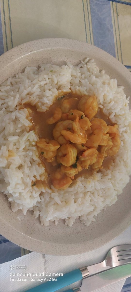 jbspy's tweet image. Sao servidos  Caril de Gambas