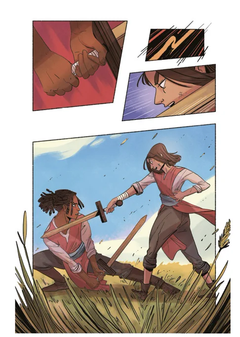 "An engaging graphic novel that examines the 
nature of prejudice and cost of imperial expansion." 
-- Kirkus Reviews 