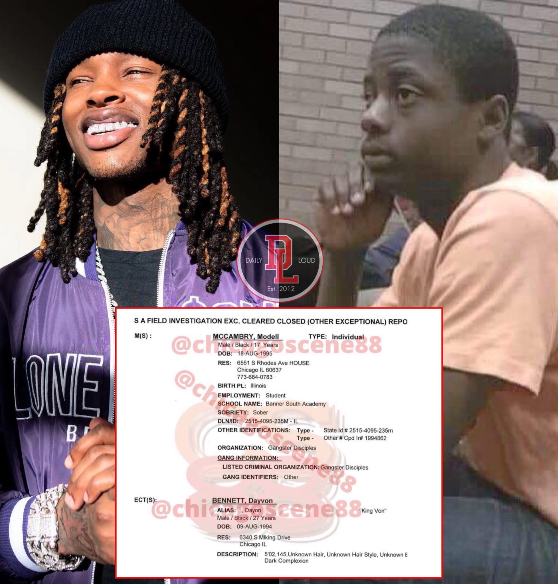 Daily Loud on Twitter "Police officially name King Von as the killer