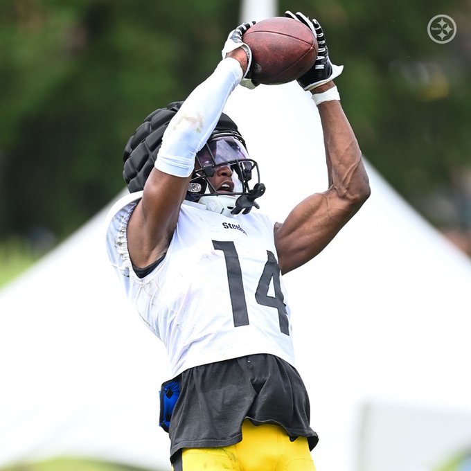 btsteelcurtain's tweet photo. RT if you think George Pickens can win Rookie of the Year in 2022.

📸 @steelers https://t.co/cme8B0a3iC