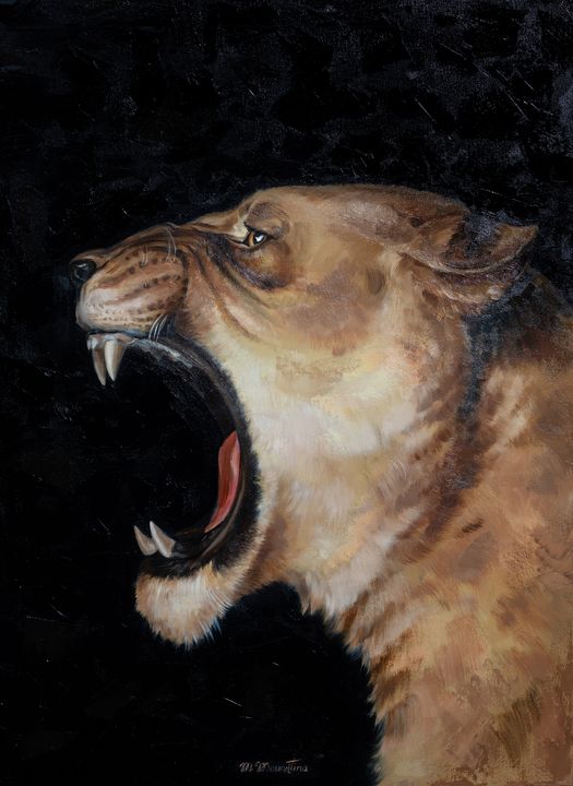 Milena7_'s tweet photo. Featured Art of the Day: "Lioness". View at: https://t.co/1oqbClc1Ns https://t.co/JauFm4MhZ2