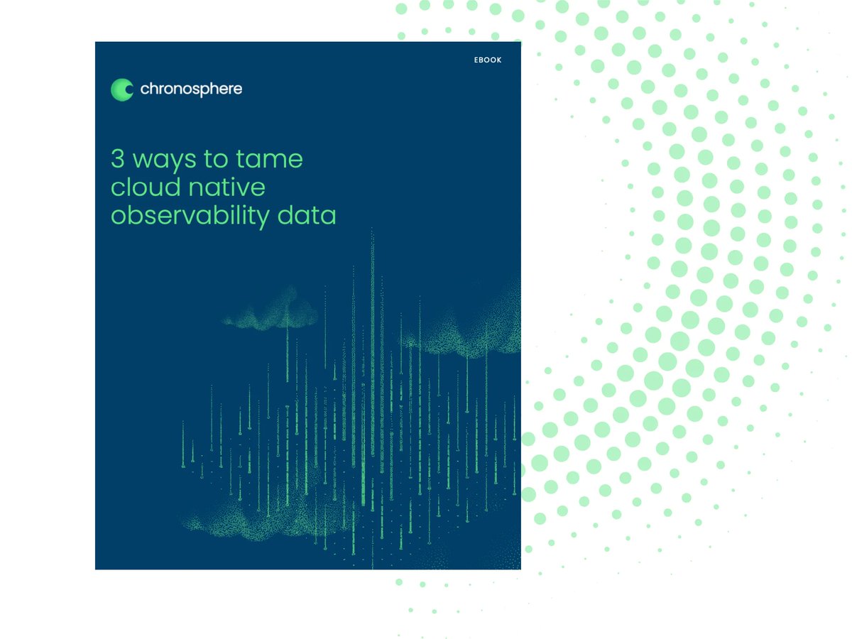 chronosphereio's tweet photo. So, you’ve reached the tipping point. Your organization’s data growth has become unmanageable, and you’ve run out of solutions. So, what next? Read our latest eBook to learn 3 ways you can tame #cloudnative observability data today: https://t.co/x2uAjLuthA https://t.co/Ue3xiyMduf