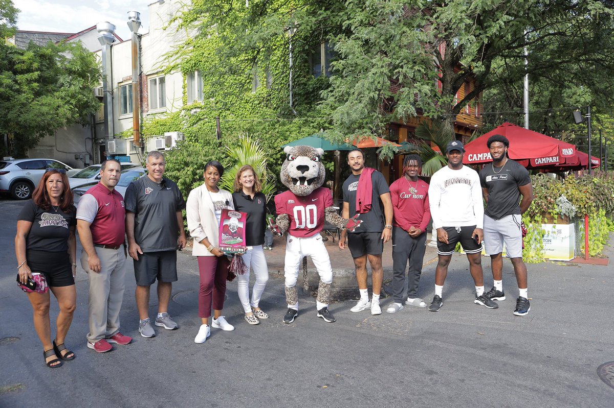 Beyond honored + excited to spend the afternoon with <a href="/Coach__Trox/">John Troxell</a>, <a href="/LafayetteAD/">Sherryta Freeman</a>, + some of our truly awesome <a href="/LafCol/">Lafayette College</a> <a href="/LafColFootball/">Lafayette Football</a> student athletes as we invited our <a href="/cityofeastonpa/">City of Easton PA</a> community to join us for our first game on 9/3! It’s going to be a great season! Fired up! 🐾🏈