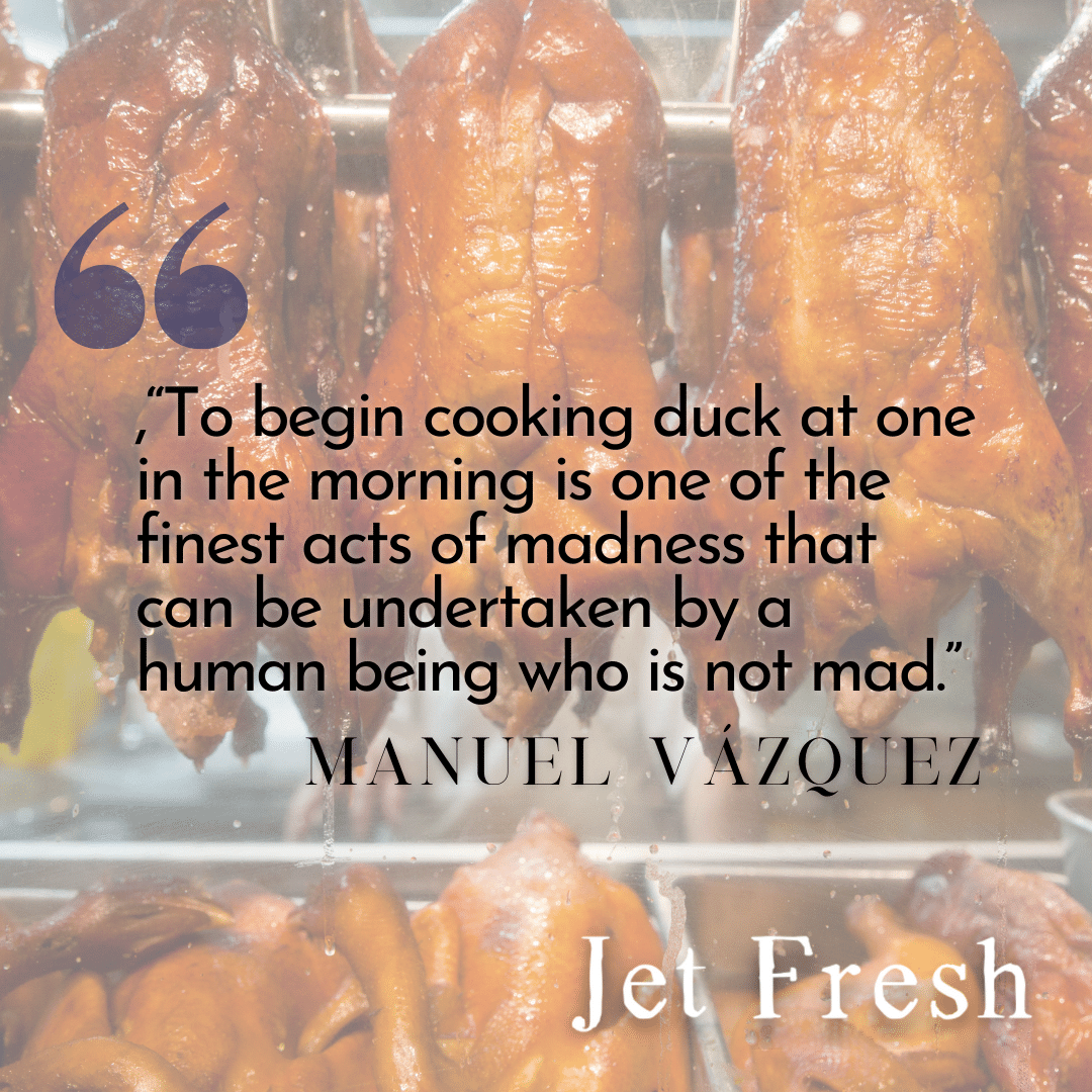 jetfreshchefs's tweet photo. We're willing to bet than some of you have descended into madness. 🦆 #cheflife #culinary #foodie https://t.co/WiDCtpIgg0