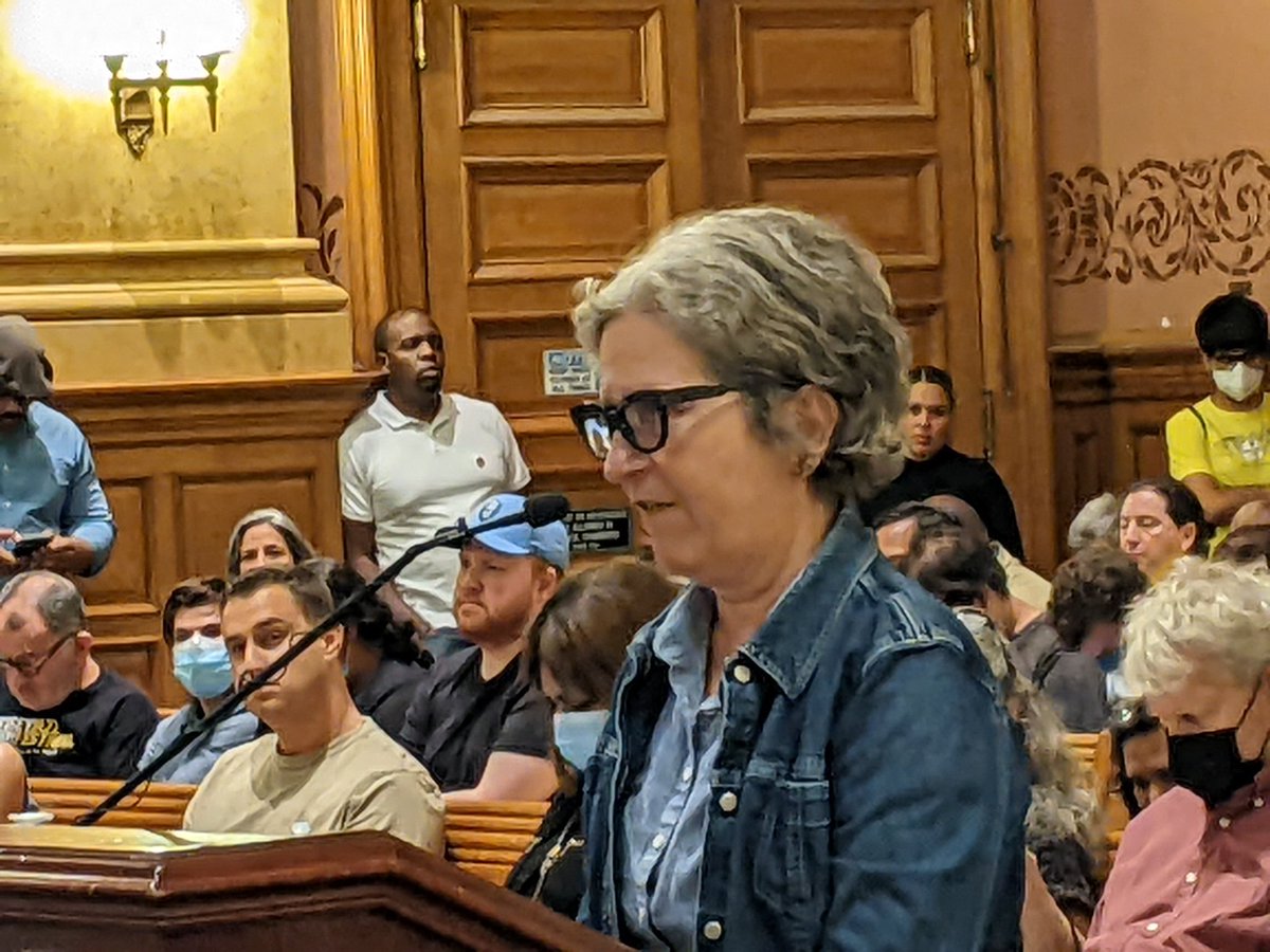 Arlene Stein: "Is leaving the scene an appropriate choice for any resident? ... The public's trust has been extremely compromised by her actions."