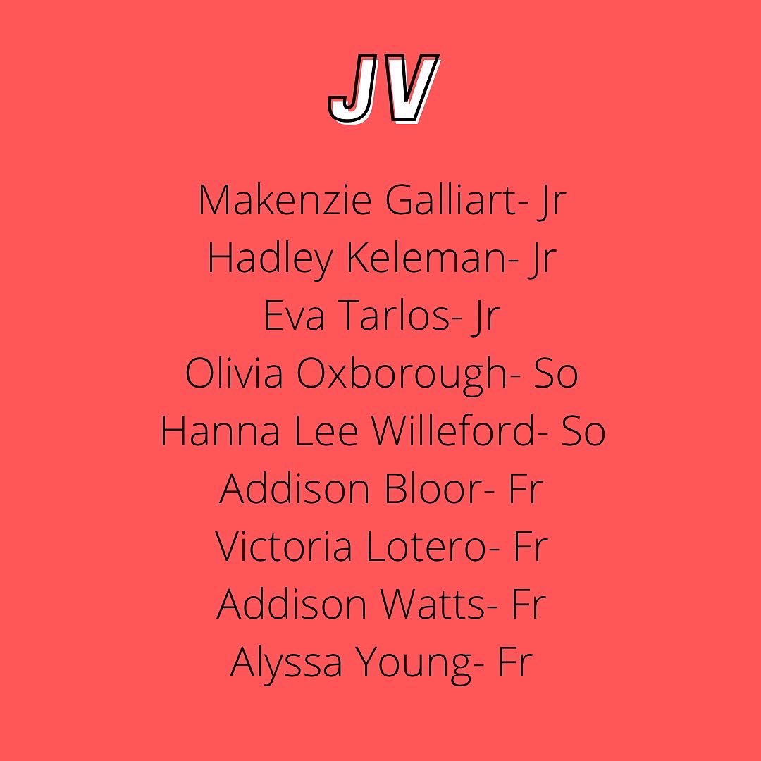 CoachHorstick's tweet photo. Congrats to the following athletes for making a BVW Volleyball roster for 2022! Can’t wait to see what these Jags accomplish this fall! #bvwvb #gojags🐾 https://t.co/Fj0sxYikYR