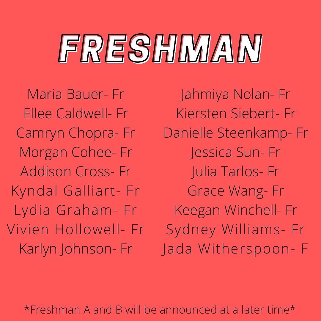 CoachHorstick's tweet photo. Congrats to the following athletes for making a BVW Volleyball roster for 2022! Can’t wait to see what these Jags accomplish this fall! #bvwvb #gojags🐾 https://t.co/Fj0sxYikYR