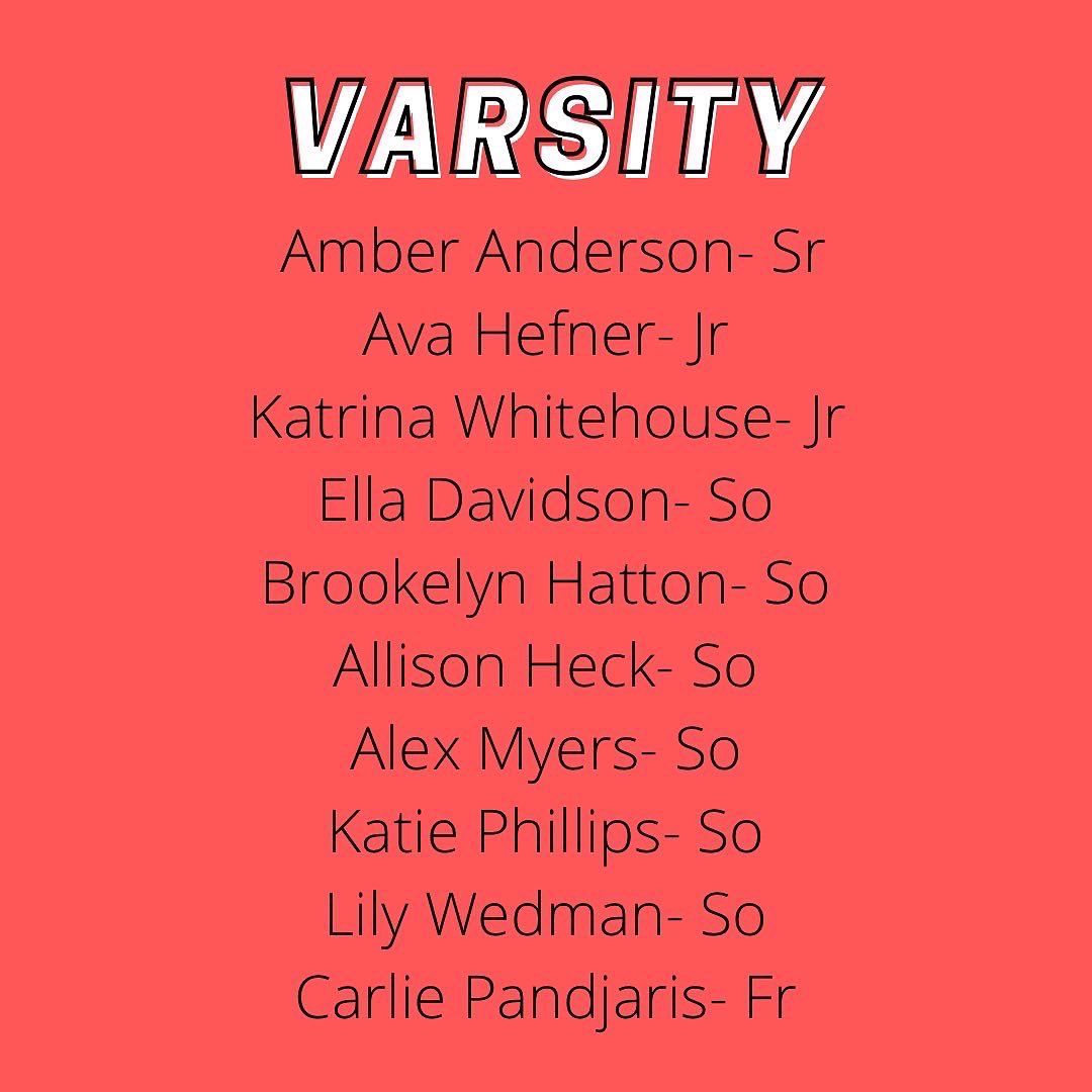 CoachHorstick's tweet photo. Congrats to the following athletes for making a BVW Volleyball roster for 2022! Can’t wait to see what these Jags accomplish this fall! #bvwvb #gojags🐾 https://t.co/Fj0sxYikYR