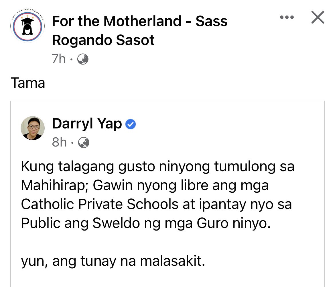 Your Daily Dose on Twitter: "What about kung gusto nyo walang mahirap ...