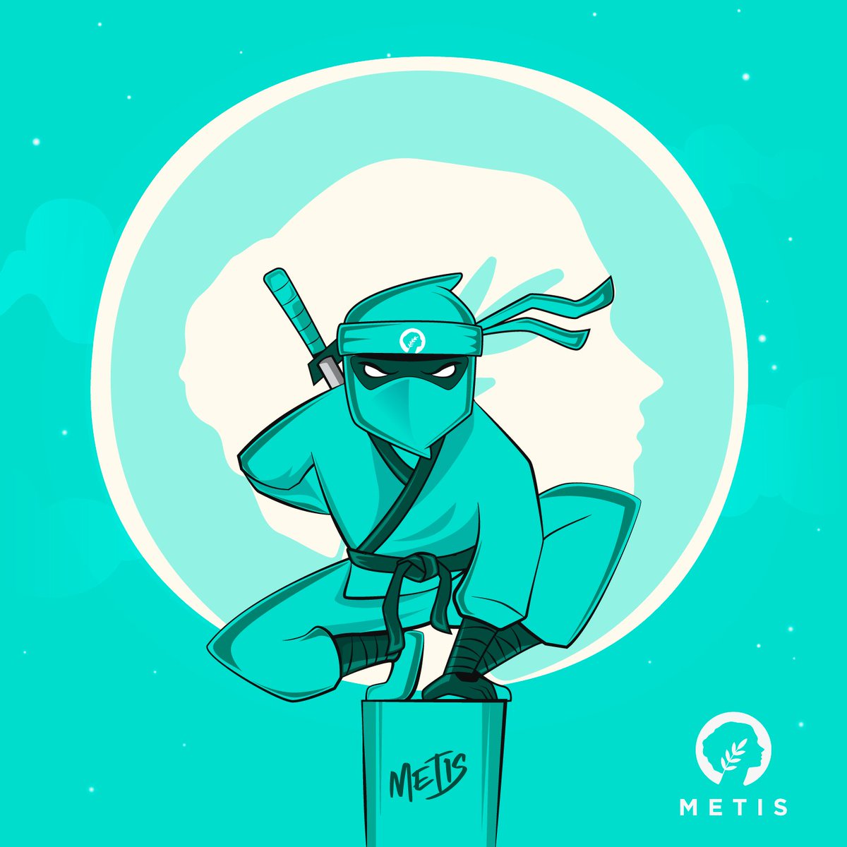MetisNinjas's tweet photo. The OG $METIS Ninja 1 of 1 still has a day to go with a solid first offer at the reserve price of 20 Metis!
https://t.co/IGdm0Jr217
@MetisDAO @elssnyc @AdrianStarr108 @sv9tsick
#Metis #MetisNinja #NFT #Andromeda @NFT_Apparel_LTD https://t.co/PhbbYad9Ge